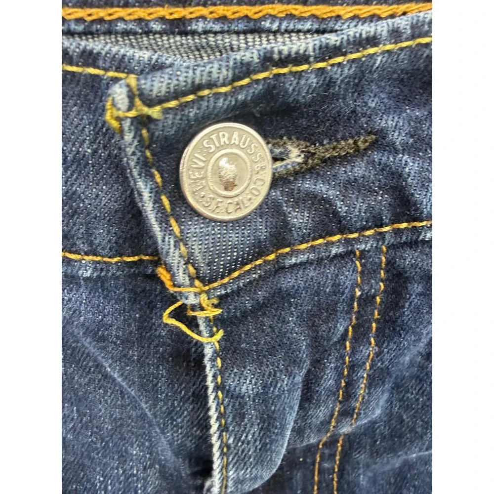 Levi's 514 Straight Fit Jeans Mens Blue Denim‎ 34x29